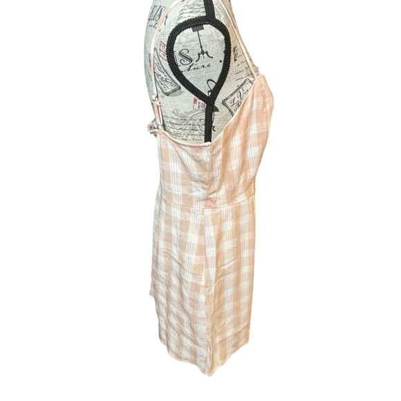 BP Orange Pink Sleeveless Spaghetti Strap Mini Dress - Picture 3 of 8